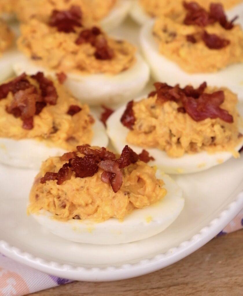 jajka faszerowane boczkiem i serem